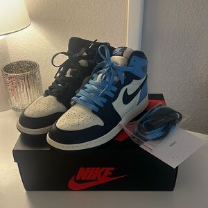 AIR JORDAN 1 retro high og gs 'obsidian’